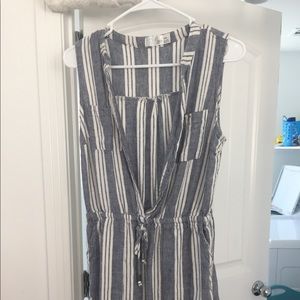 Striped Romper